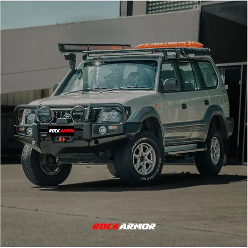 Rockarmor Premium Steel Bullbar - Toyota Prado 1996-2002 Bar Replace by RockarmorNZ