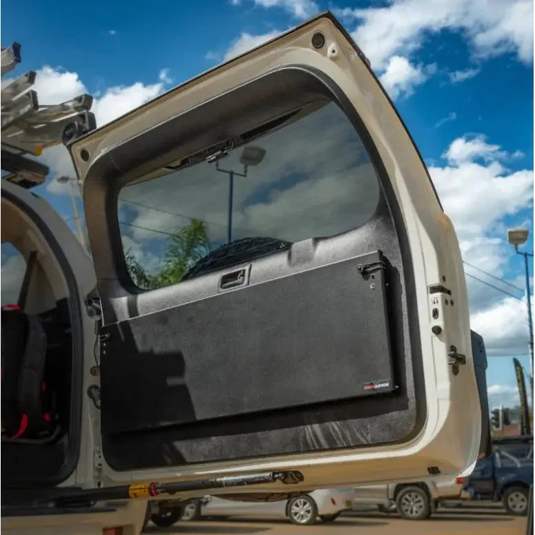 Rockarmor Rear Door Dropdown Table & Pantry To Suit Toyota Prado 150 by RockarmorNZ