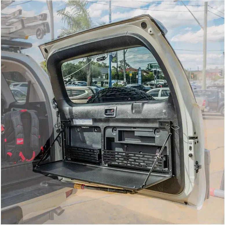 Rockarmor Rear Door Dropdown Table & Pantry To Suit Toyota Prado 150 by RockarmorNZ