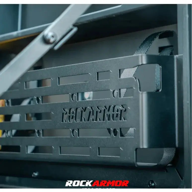 Rockarmor Rear Door Dropdown Table & Pantry To Suit Toyota Prado 150 by RockarmorNZ