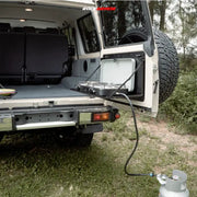 Rockarmor Rear Folding Table And Pantry To Suit Prado 120 by RockarmorNZ