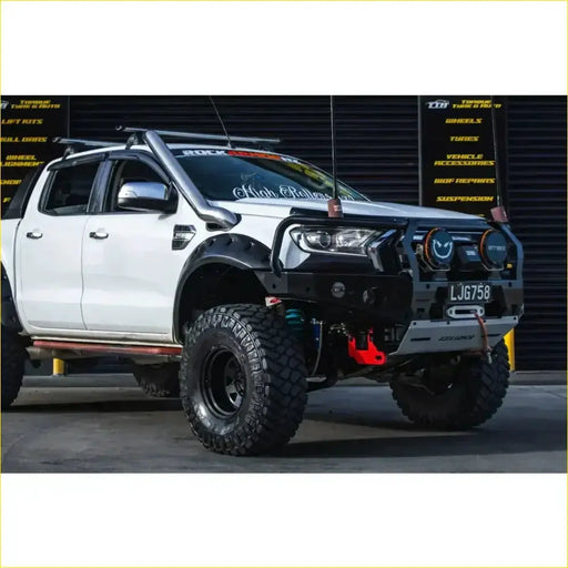 Rockarmor Rock Pack — Ford Ranger Wildtrak (Px 2 & Px 3) | GT Hoop Bullbar + Rock Sliders by RockarmorNZ