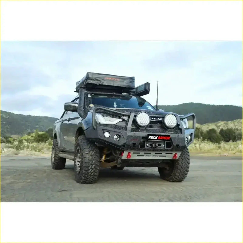 Rockarmor Rock Pack — Isuzu Dmax 08/2020-2024 PFL | GT Hoop Bullbar + Rock Sliders by RockarmorNZ