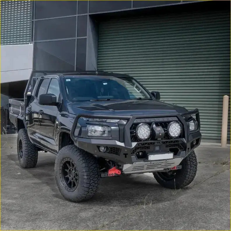 Rockarmor Rock Pack — Isuzu MUX 08/2020-2024 PFL | GT Hoop Bullbar + Rock Sliders by RockarmorNZ