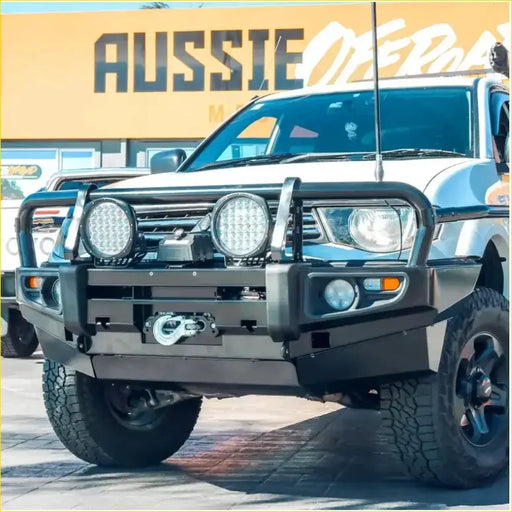 Rockarmor Rock Pack — Mitsubishi Triton Mn/Ml 2006-2015 | Premium Bullbar + Rock Sliders by RockarmorNZ