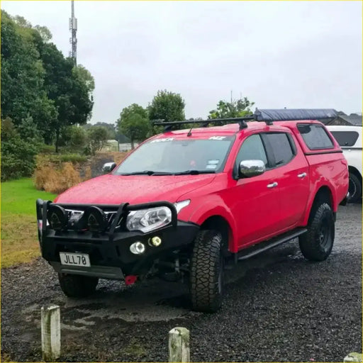 Rockarmor Rock Pack — Mitsubishi Triton MQ 04/2015 - 10/2018 | GT Hoop Bullbar + Rock Sliders by RockarmorNZ