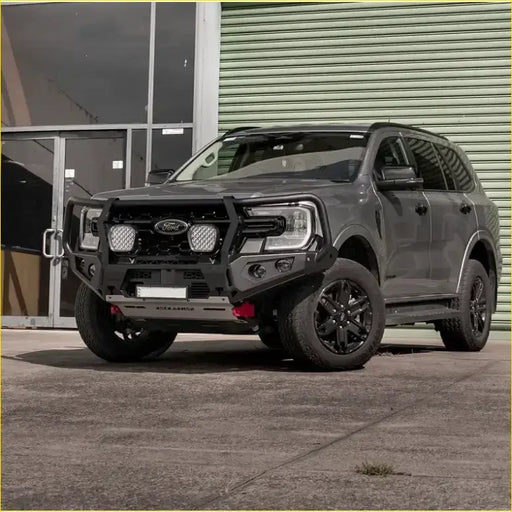Rockarmor Rock Pack — Next Gen Ford Everest | GT Hoop Bullbar + Rock Sliders by RockarmorNZ