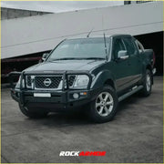 Rockarmor Rock Pack — Nissan Navara D40 2005-2015 Spanish/Thai & Pathfinder R51 | Premium Bullbar + Rock Sliders by RockarmorNZ