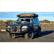 Rockarmor Rock Pack — Nissan Patrol Gu4 2005 To Current | Premium Bullbar + Rock Sliders by RockarmorNZ