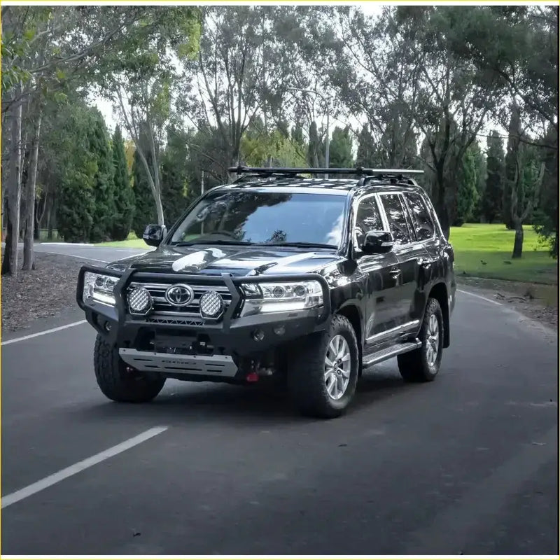 Rockarmor Rock Pack — Toyota 200 2015+ | GT Hoop Bullbar + Rock Sliders by RockarmorNZ