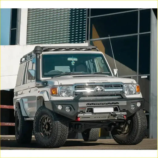 Rockarmor Rock Pack — Toyota 78 Troopy 2007-2023 | GT Hoopless Bullbar + Rock Sliders by RockarmorNZ