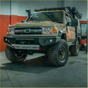 Rockarmor Rock Pack — Toyota 79 79 03/2007 - 11/2023 | GT Hoopless Bullbar + Rock Sliders by RockarmorNZ