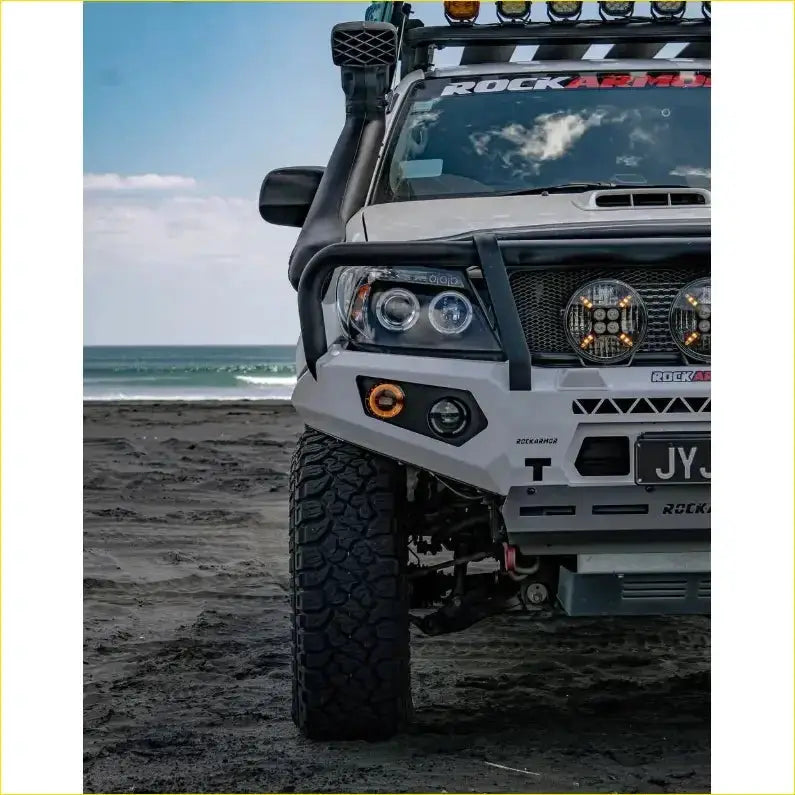 Rockarmor Rock Pack — Toyota Hilux N70 2005-2011 | GT Hoop Bullbar + Rock Sliders by RockarmorNZ