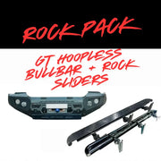 Rockarmor Rock Pack — Toyota Hilux N80 Bullbar 2015 -2020 | GT Hoopless Bullbar + Rock Sliders by RockarmorNZ