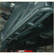 Rockarmor Rock Pack — Toyota Landcruiser 76 78 79 2007-11/2023 | GT Hoop Bullbar + Rock Sliders by RockarmorNZ