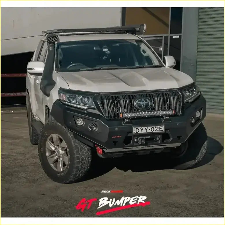Rockarmor Rock Pack — Toyota Prado 150 11/2017-Current | GT Hoopless Bullbar + Rock Sliders by RockarmorNZ