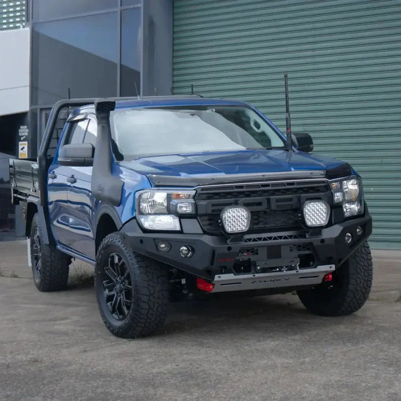 Rockarmor Steel Gt Hoopless Bull Bar Combo - Ranger Everest Next Gen 2022+ (Full Bar Replacement) by RockarmorNZ