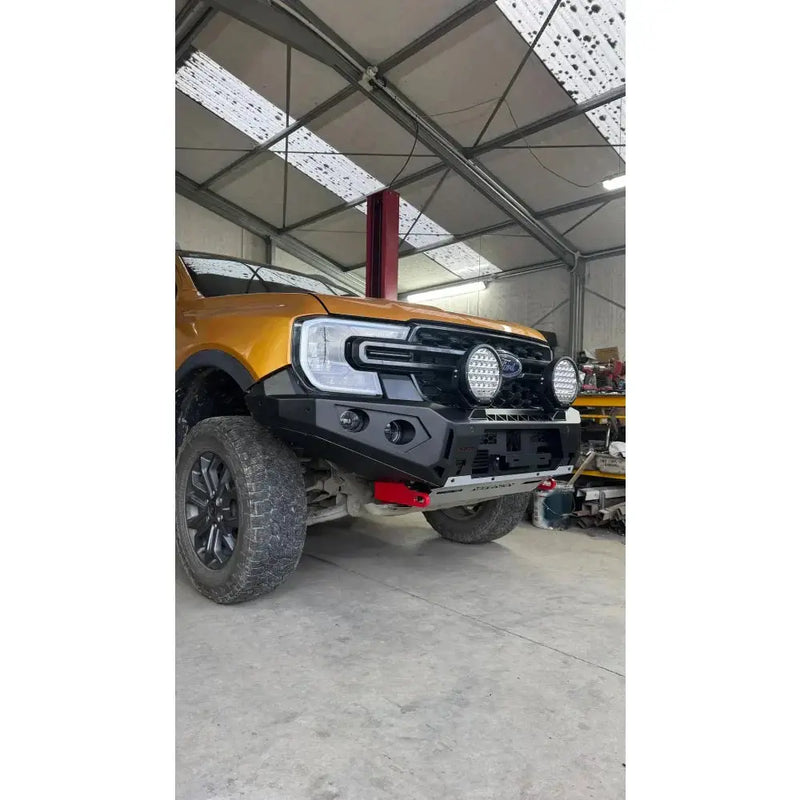 Rockarmor Gt Hoopless Steel Bullbar - Next Gen Ford Ranger by RockarmorNZ
