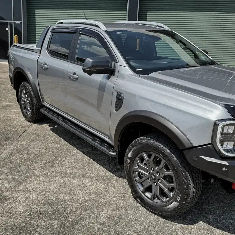 Rockarmor Steel Rockslider Side Steps To Suit Ford Ranger NEXTGEN 22+ by RockarmorNZ