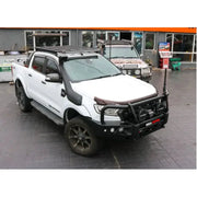 Rockarmor Steel Rockslider Side Steps To Suit Ford Ranger Px1 Px2 Px3 Dual Cab/Extra Cab 2012-2022 by RockarmorNZ