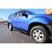 Rockarmor Steel Rockslider Side Steps To Suit Holden Colorado 2012 - Early 2020 Models by RockarmorNZ