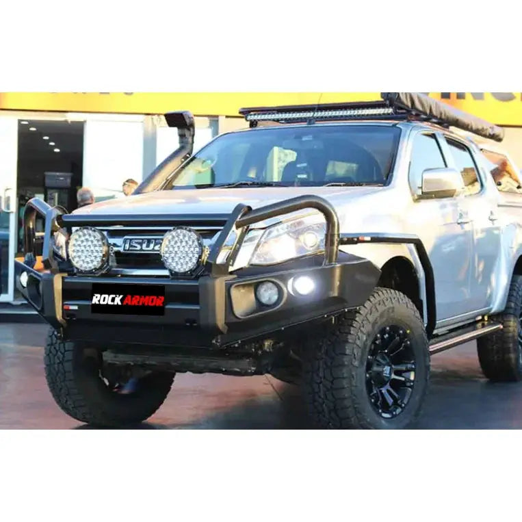 Rockarmor Steel Rockslider Side Steps To Suit Holden Colorado 2012 - Early 2020 Models by RockarmorNZ