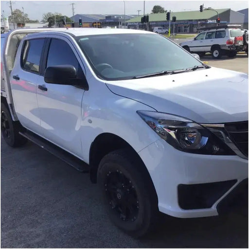 Rockarmor Steel Rockslider Side Steps To Suit Mazda Bt50 Dual Cab/Extra Cab 2012-2020 by RockarmorNZ