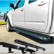 Rockarmor Steel Rockslider Side Steps To Suit Nissan Navara D40 by RockarmorNZ