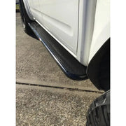 Rockarmor Steel Rockslider Side Steps To Suit Nissan Navara D40 by RockarmorNZ