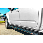Rockarmor Steel Rockslider Side Steps To Suit Nissan Navara D40 by RockarmorNZ