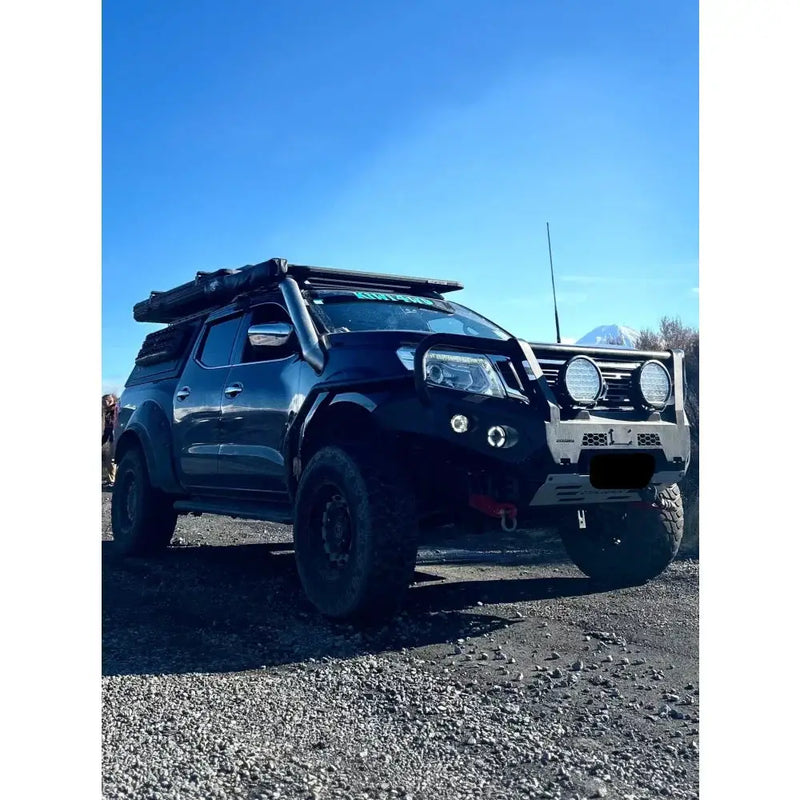 Rockarmor Steel Rockslider Side Steps To Suit Nissan Navara Np300 D23 2015+ by RockarmorNZ