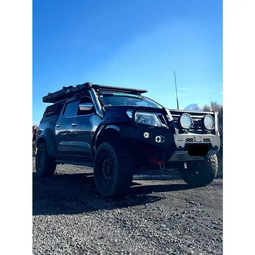 Rockarmor Steel Rockslider Side Steps To Suit Nissan Navara Np300 D23 2015+ by RockarmorNZ