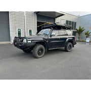 Rockarmor Steel Rockslider Side Steps To Suit Nissan Patrol Y62 2010-2013 V8 by RockarmorNZ