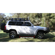 Rockarmor Steel Rockslider Side Steps To Suit Nissan Patrol Y62 2010-2013 V8 by RockarmorNZ