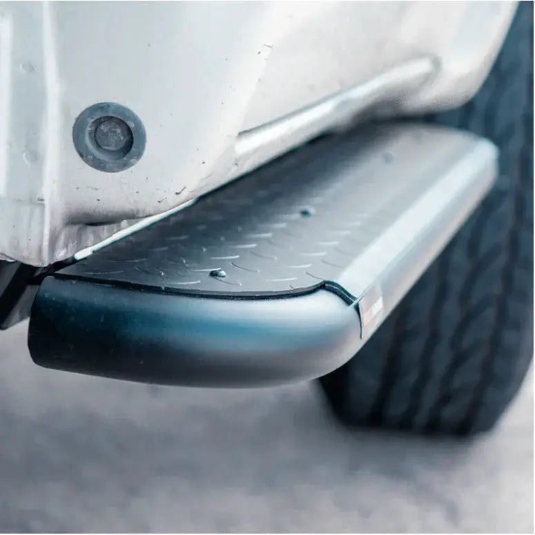 Rockarmor Steel Rockslider Side Steps To Suit Toyota Hilux N70 2005-2015 Single Cab by RockarmorNZ