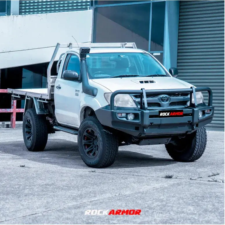 Rockarmor Steel Rockslider Side Steps To Suit Toyota Hilux N70 2005-2015 Single Cab by RockarmorNZ