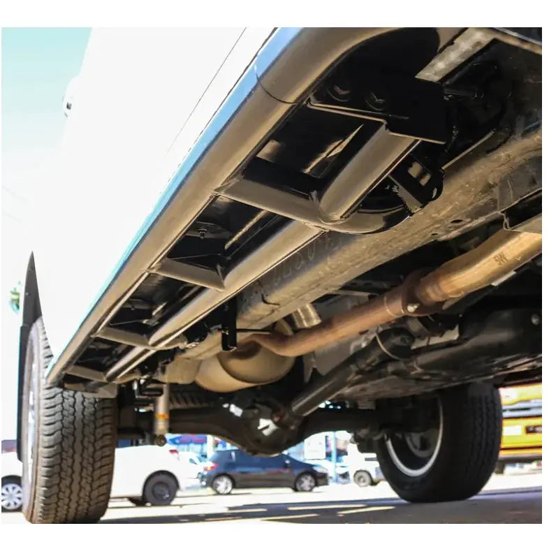 Rockarmor Steel Rockslider Side Steps To Suit Toyota Hilux N80 2015 To Current by RockarmorNZ
