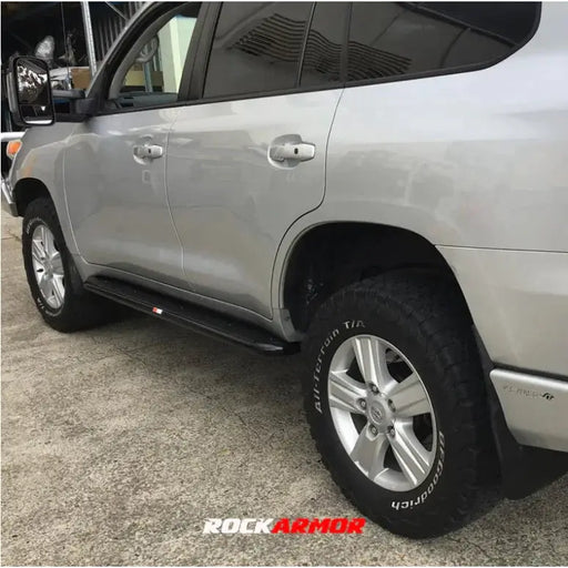Rockarmor Steel Rockslider Side Steps To Suit Toyota Prado 250 2024 to Current (Full Bar Replacement) by RockarmorNZ