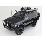 Rockarmor Steel Rockslider Side Steps To Suit Toyota Landcruiser Fj80 1990-1997 by RockarmorNZ