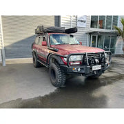 Rockarmor Steel Rockslider Side Steps To Suit Toyota Landcruiser Fj80 1990-1997 by RockarmorNZ