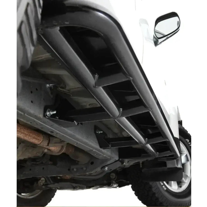 Rockarmor Steel Rockslider Side Steps To Suit Toyota Prado Fj120 Series 2003-2009 by RockarmorNZ