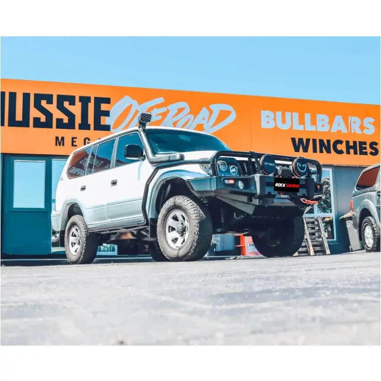 Rockarmor Steel Rockslider Side Steps To Suit Toyota Prado Fj90/95 Series 1995-2003 by RockarmorNZ