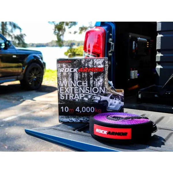 Rockarmor-Winch Extension Strap 10M 4000Kg by RockarmorNZ