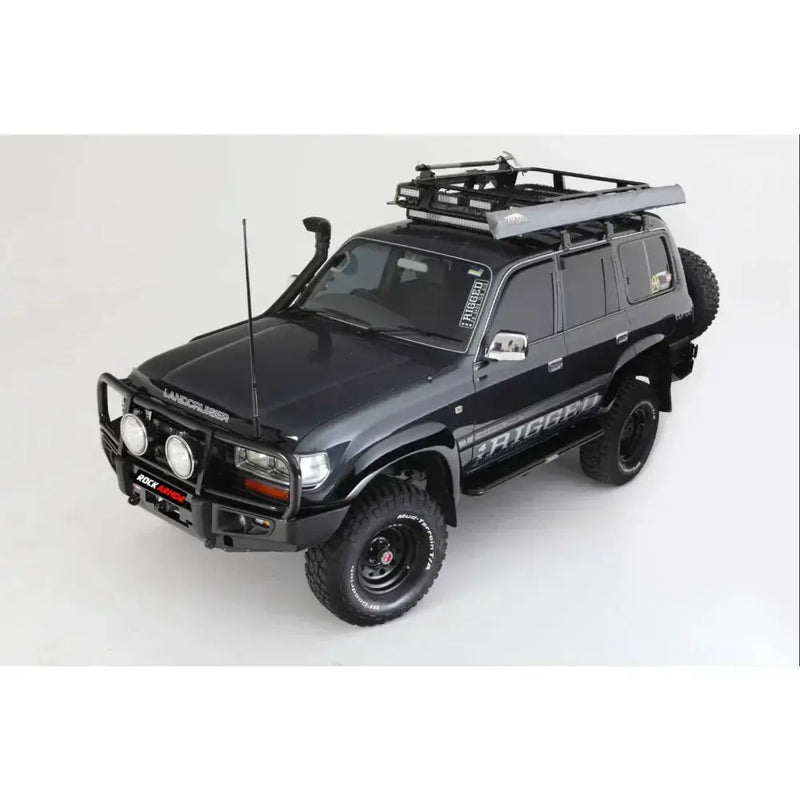Rockarmor Premium Steel Bullbar - Toyota Landcruiser Fj80 1992-1997 (Full Bar Replacement) by RockarmorNZ