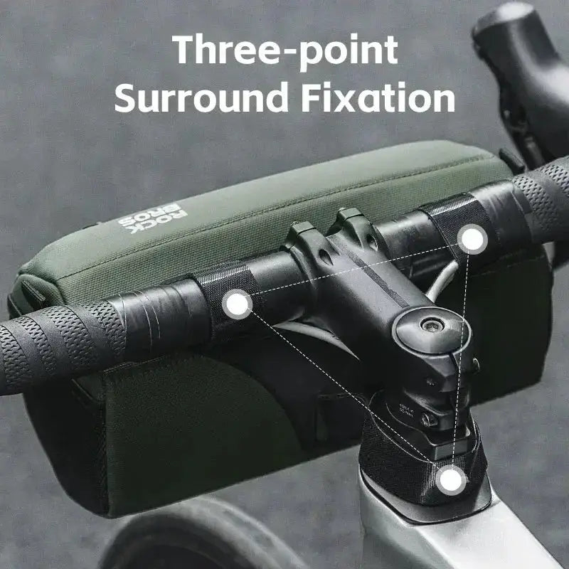 2.2L Multifunctional Bicycle Handlebar Bag by Habicare