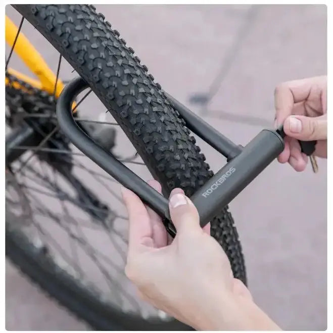 Anti-Theft Bicycle U-Lock with Optional Cable by Habicare