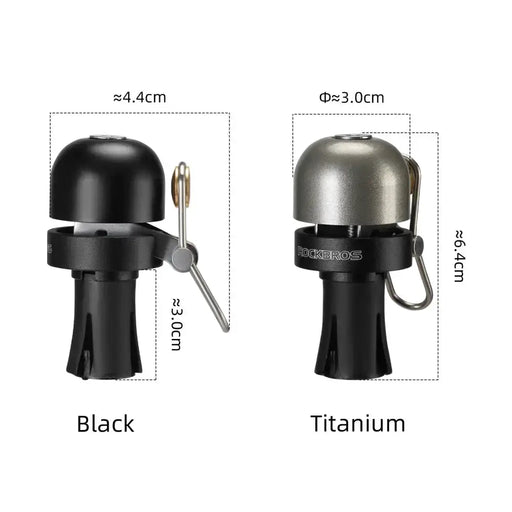Habicare 100dB Copper Alloy Bicycle Bell for 22.2mm Handlebars 100dB Copper Alloy Bicycle Bell for 22.2mm Handlebars