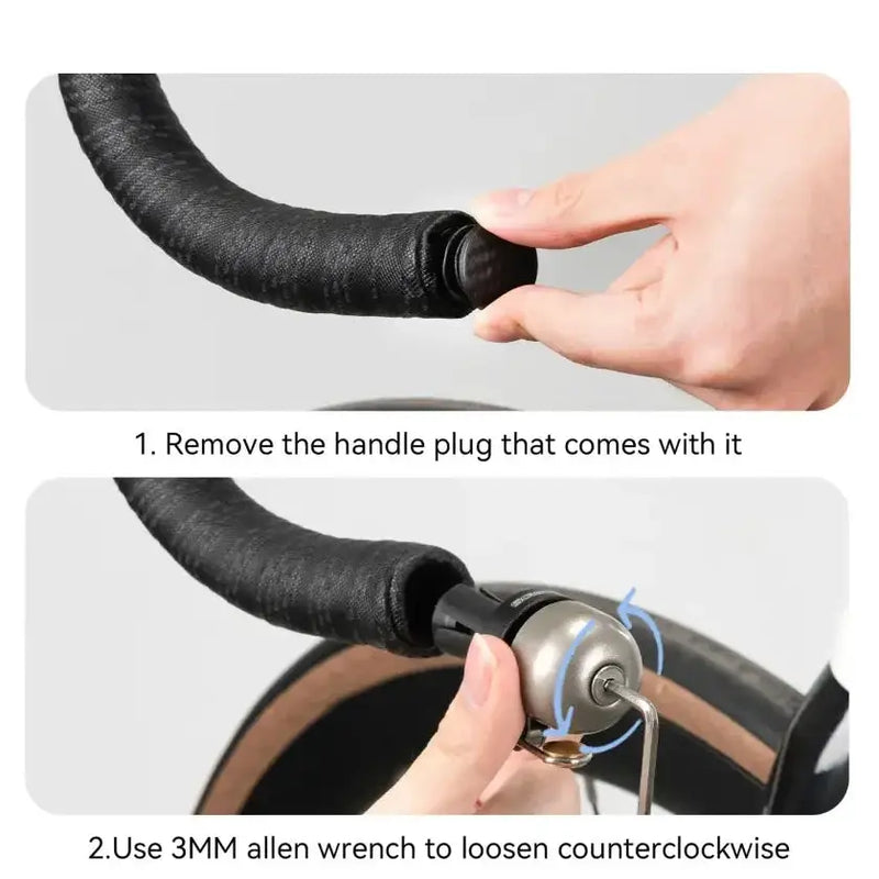 100dB Copper Alloy Bicycle Bell for 22.2mm Handlebars by Habicare