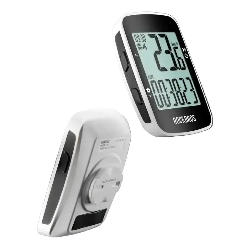 Rockbros Wireless Bluetooth GPS Bicycle Computer, IPX7 Waterproof Speedometer by Habicare