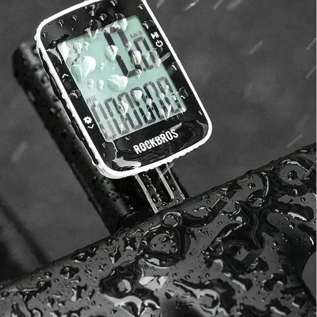 Rockbros Wireless Bluetooth GPS Bicycle Computer, IPX7 Waterproof Speedometer by Habicare